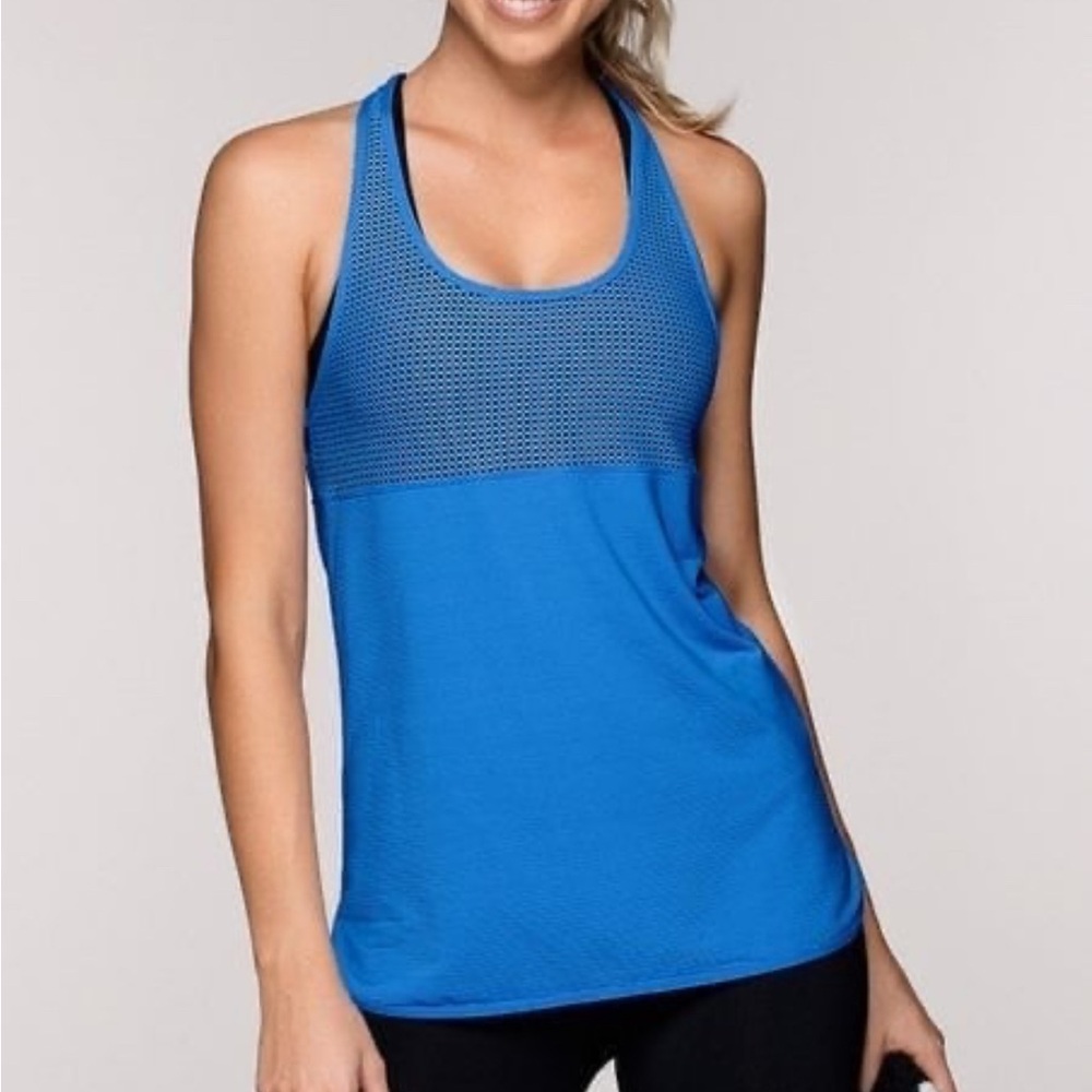 Lorna Jane tank top Blue XS